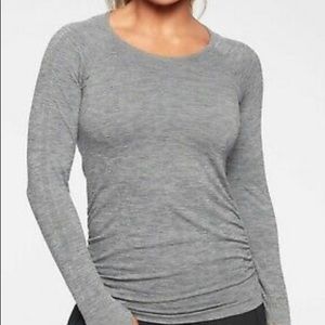 Athleta Speedlight Heather Top L